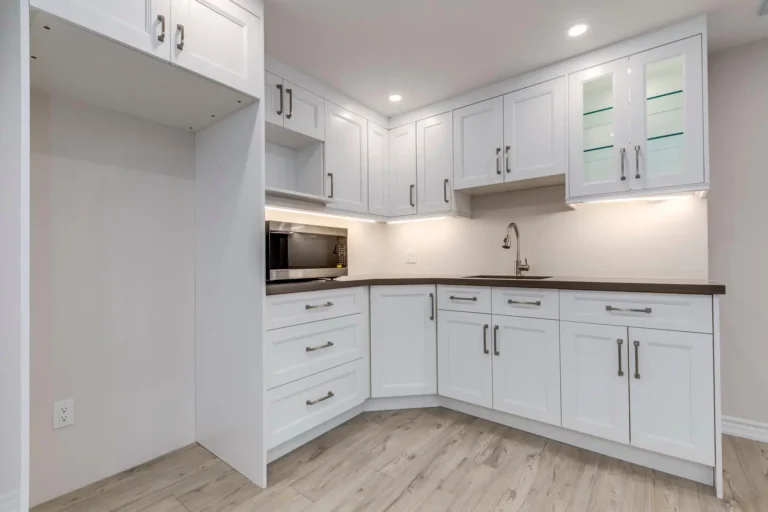 white-modern-basement-kitchen